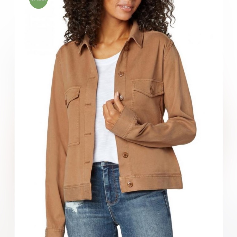 Liverpool Brown Utility Jacket for Women